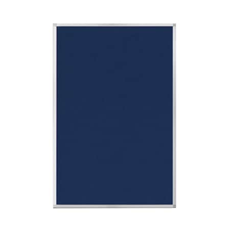 Versare Hush Panel Configurable Cubicle Partition 6' x 4' Navy Blue Fabric 1850643